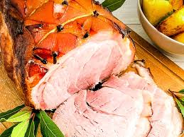 Roast Gammon with Vegetable and Potato Traybake