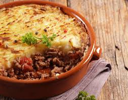 Cottage Pie and two Vegetables