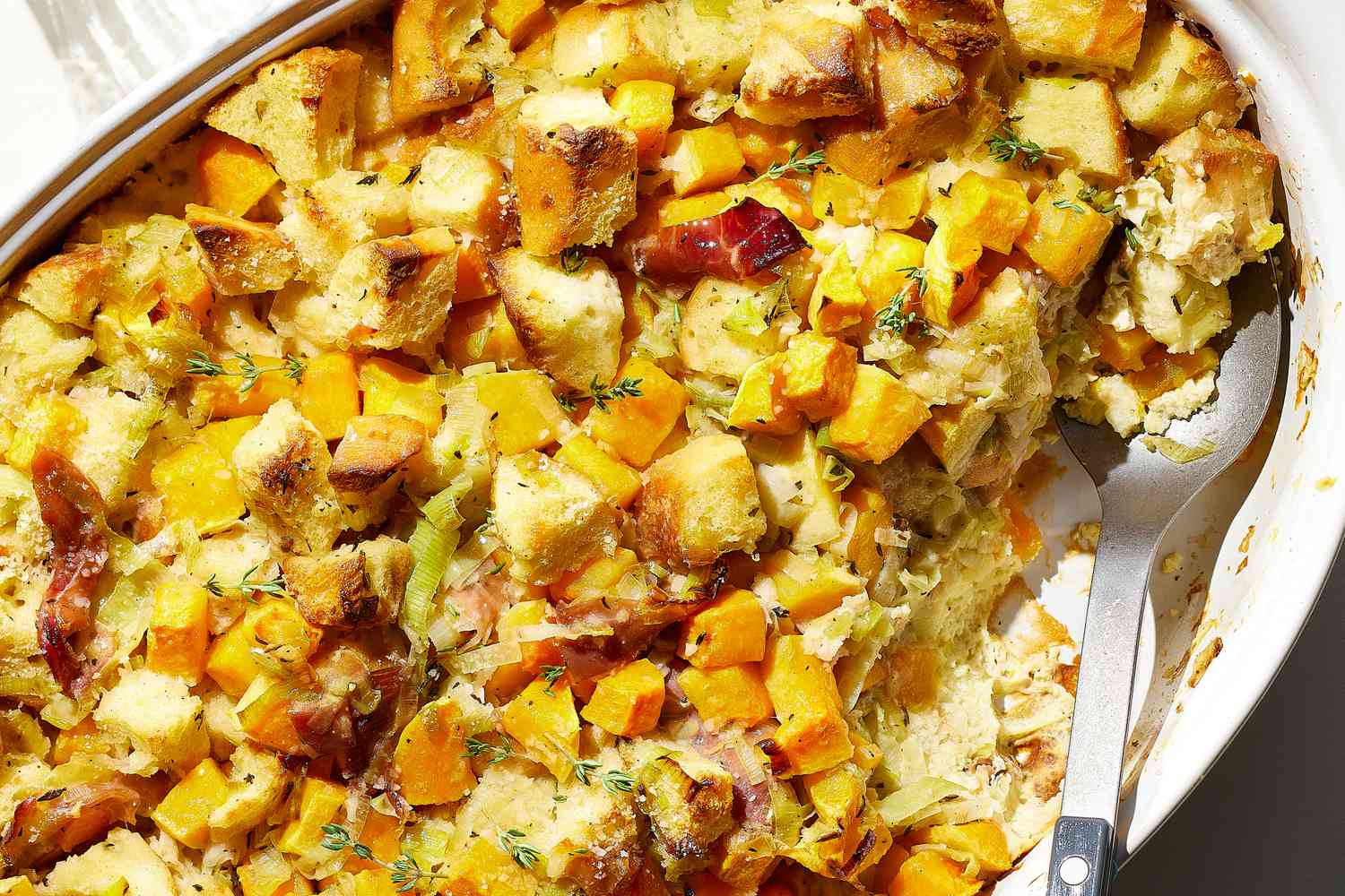 Butternut squash casserole